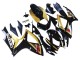 Beste Suzuki GSXR 600 / GSXR 750 Motorrad Verkleidung 2006-2007 - Gold Glanzendes Schwarz Rot