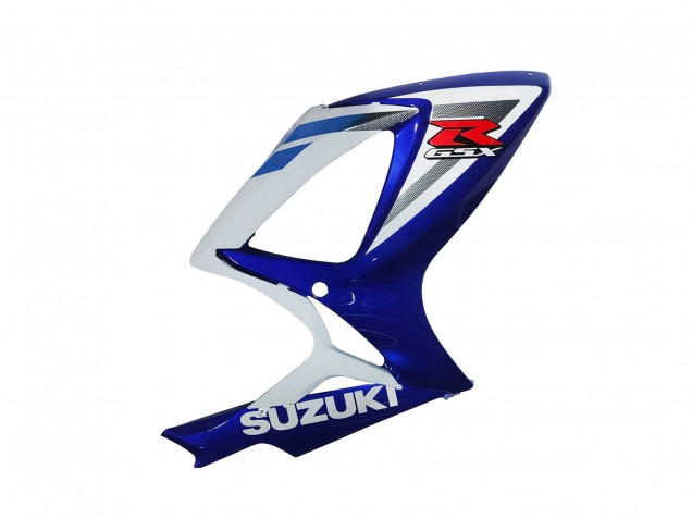 Beste Suzuki GSXR 600 / GSXR 750 Motorrad Verkleidung 2006-2007 - Weiss Blau Glanzendes Schwarz Rot