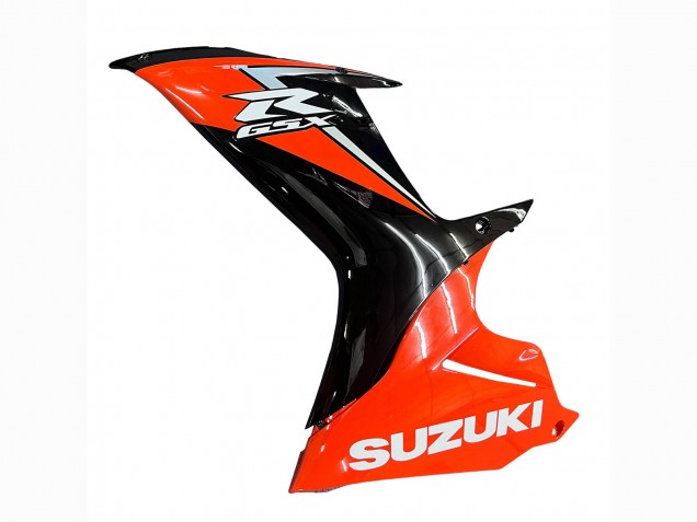 Beste Suzuki GSXR 600 / GSXR 750 Motorrad Verkleidungen Kit 2011-2024 - Rot Glanzendes Schwarz