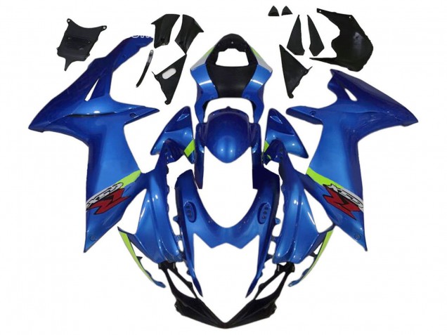 Beste Suzuki GSXR 600 / GSXR 750 Motorrad Verkleidung 2011-2024 - Blau Grun Rot