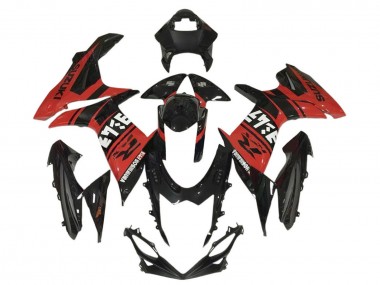 Beste Suzuki GSXR 600 / GSXR 750 Motorrad Verkleidung 2011-2024 - Blau Weiss Schwarz