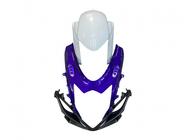 Beste Suzuki GSXR 600 / GSXR 750 Motorrad Verkleidung 2011-2024 - Blau Lila Weiss