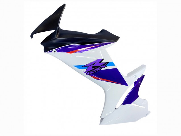 Beste Suzuki GSXR 600 / GSXR 750 Motorrad Verkleidung 2011-2024 - Blau Lila Weiss