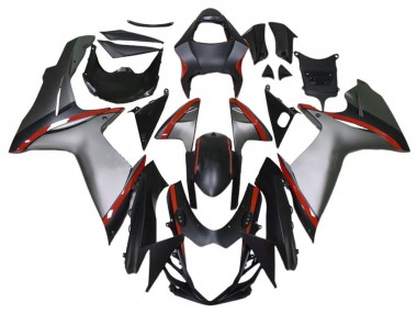 Beste Suzuki GSXR 600 / GSXR 750 Motorrad Verkleidung 2011-2024 - Blau Weiss Schwarz
