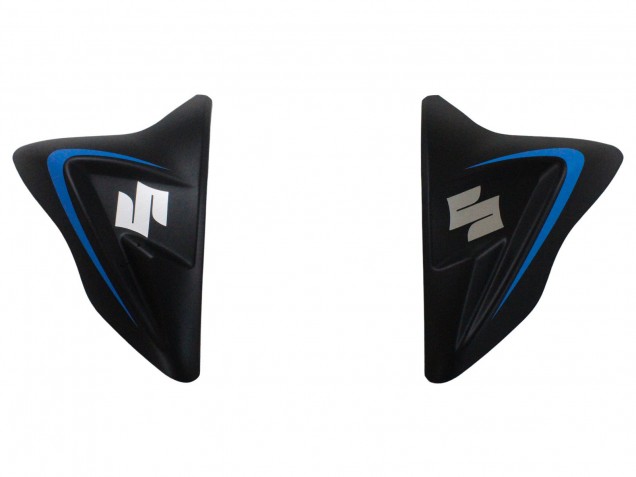 Beste Suzuki GSXR 600 / GSXR 750 Motorrad Verkleidung 2011-2024 - Blau Matt Schwarz
