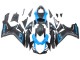 Beste Suzuki GSXR 600 / GSXR 750 Motorrad Verkleidung 2011-2024 - Blau Matt Schwarz