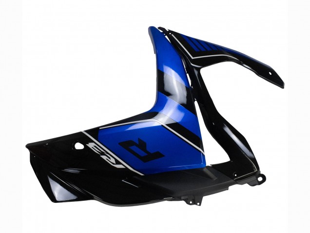 Beste Yamaha YZF R3/R25 Motorrad Verkleidung 2015-2018 - Blau Glanzendes Schwarz
