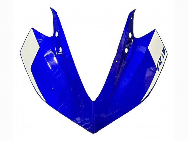 Beste Yamaha YZF R3/R25 Motorrad Verkleidung 2015-2018 - Weiss Blau Schwarz Rennen