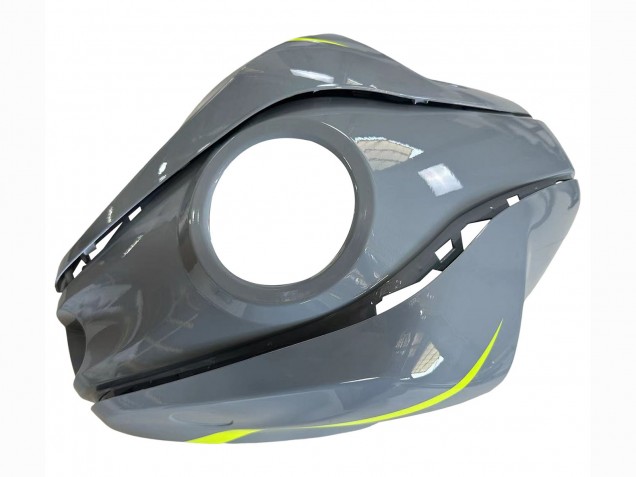 Beste Yamaha YZF R3/R25 Motorrad Verkleidung 2015-2018 - Nardo Grau Neon Gelb Schwarz