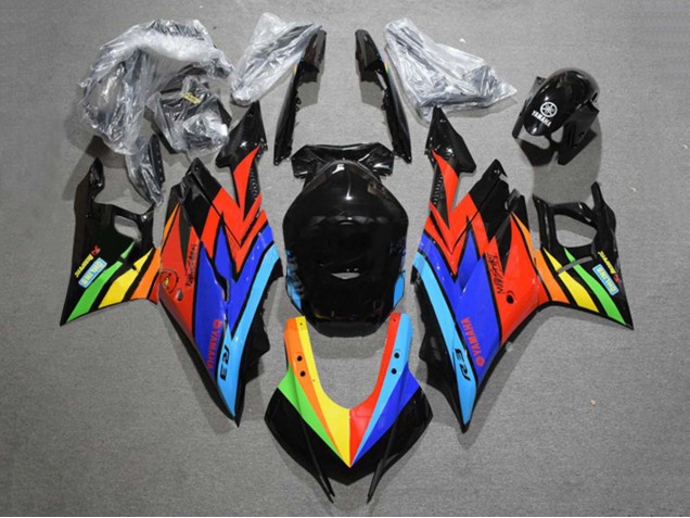 Beste Yamaha YZF R3/R25 Motorrad Verkleidung 2019-2021 - Blau Rot Grun Gelb Schwarz