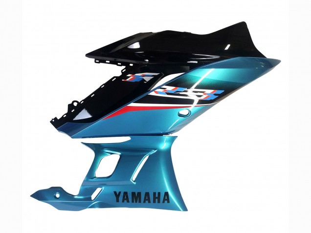 Beste Yamaha YZF R3/R25 Motorrad Verkleidung 2022-2024 - Blau Weiss Rot Schwarz