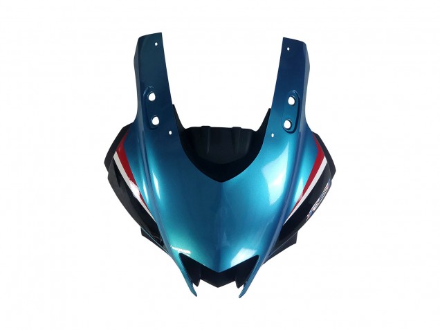 Beste Yamaha YZF R3/R25 Motorrad Verkleidung 2022-2024 - Blau Weiss Rot Schwarz