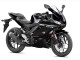 Beste Yamaha YZF R3/R25 Motorrad Verkleidung 2022-2024 - Glanzendes Schwarz