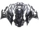 Beste Yamaha YZF R3/R25 Motorrad Verkleidung 2022-2024 - Glanzendes Schwarz