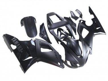 Beste Yamaha YZF 1000 R1 Motorrad Verkleidung 1998-1999 - Matt Schwarz Glanzendes Schwarz