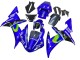 Beste Yamaha YZF 1000 R1 Motorrad Verkleidung 2002-2003 - Blau Schwarz Grun MoviStar ENEOS Monster