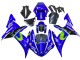 Beste Yamaha YZF 1000 R1 Motorrad Verkleidung 2002-2003 - Blau Schwarz Grun MoviStar ENEOS Monster