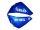 Beste Yamaha YZF 1000 R1 Motorrad Verkleidung 2012-2014 - Blau Glanzendes Schwarz