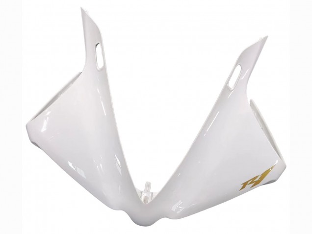 Beste Yamaha YZF 1000 R1 Motorrad Verkleidung 2012-2014 - Weiss Gold Aufkleber