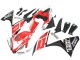 Beste Yamaha YZF 1000 R1 Motorrad Verkleidung 2012-2014 - Weiss Rot Glanzendes Schwarz Petronas