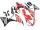 Beste Yamaha YZF 1000 R1 Motorrad Verkleidung 2012-2014 - Weiss Rot Glanzendes Schwarz Petronas