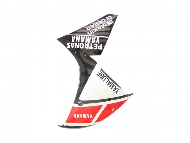 Beste Yamaha YZF 1000 R1 Motorrad Verkleidung 2012-2014 - Weiss Rot Glanzendes Schwarz Petronas