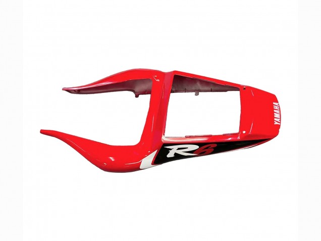 Beste Yamaha YZF 600 R6 Motorrad Verkleidung 1998-2002 - Rot Weiss Glanzendes Schwarz