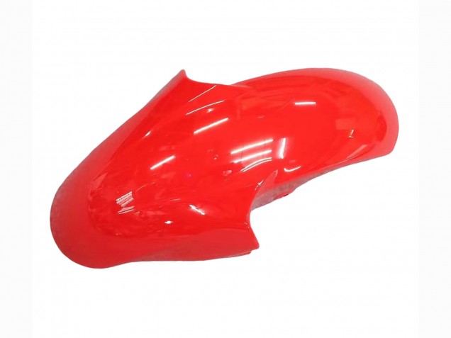 Beste Yamaha YZF 600 R6 Motorrad Verkleidung 1998-2002 - Weiss Rot Glanzendes Schwarz