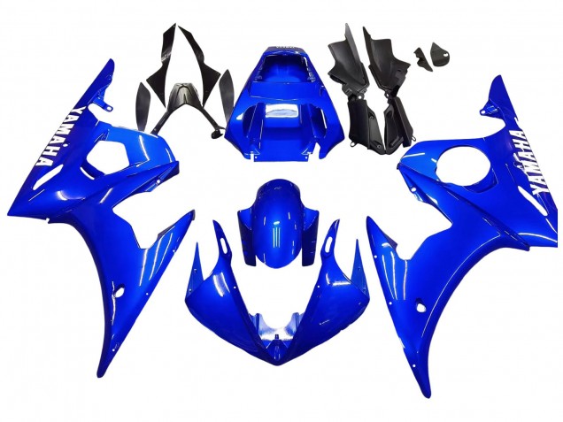 Beste Yamaha YZF R6 Motorrad Verkleidung 2003-2004 - Blau