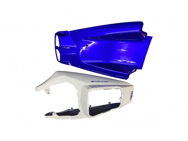 Beste Yamaha YZF R6 Motorrad Verkleidung 2003-2004 - Weiss Blau GYTR