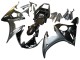 Beste Yamaha YZF 600 R6 Motorrad Verkleidung 2005 - Glanzendes Schwarz Matt Schwarz Gold