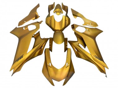 Beste Yamaha YZF 600 R6 Motorrad Verkleidung 2017-2023 - Gold