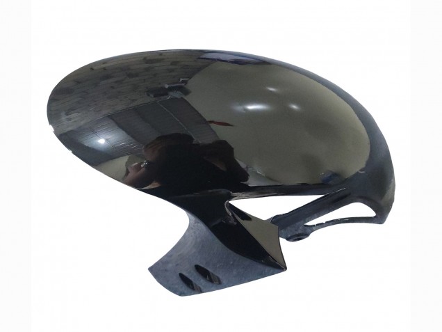 Beste Yamaha YZF 600 R6 Motorrad Verkleidung 2017-2025 - Gold Schwarz Carbonfaser