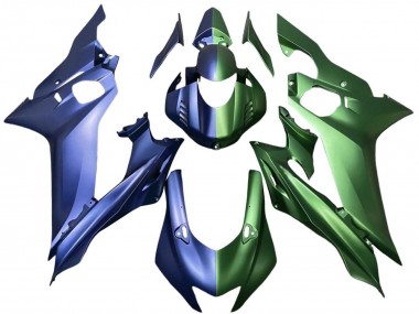 Beste Yamaha YZF 600 R6 Motorrad Verkleidung 2017-2023 - Blau Grun
