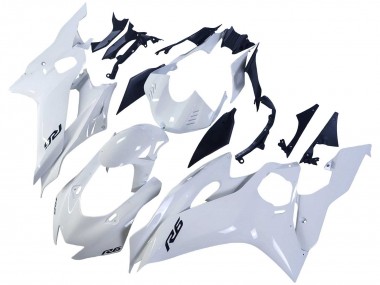 Beste Yamaha YZF 600 R6 Motorrad Verkleidung 2017-2023 - Weiss