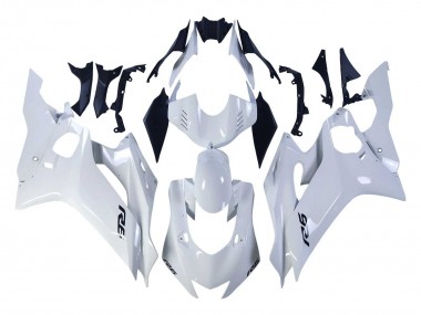 Beste Yamaha YZF 600 R6 Motorrad Verkleidung 2017-2023 - Weiss