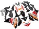 Beste Honda CBR250RR Motorrad Verkleidung 2011-2015 - Orange Weiss Rot Schwarz Glanzendes HRC Repsol
