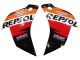 Beste Honda CBR250RR Motorrad Verkleidung 2011-2015 - Orange Weiss Rot Schwarz Glanzendes HRC Repsol