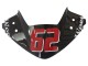 Beste Honda CBR250RR Motorrad Verkleidung 2011-2015 - Glanzendes Schwarz Weiss West Rot HRC 62