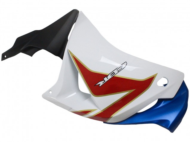 Beste Honda CBR250RR Motorrad Verkleidung 2011-2015 - Weiss Rot Hellblau