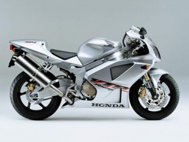 Beste Honda VTR1000 Motorrad Verkleidung 2000-2006 - Silber Weiss Rennen