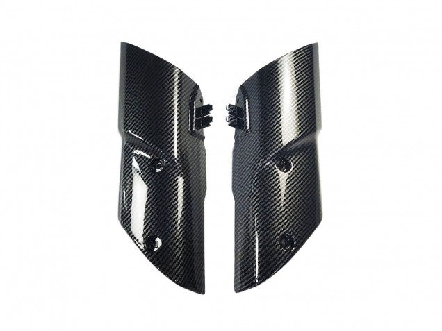 Beste Kawasaki Z1000 Motorrad Verkleidung 2010-2013 - Schwarze Carbonfaser