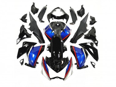Beste Kawasaki Z1000 Motorrad Verkleidung 2014-2019 - Glanzendes Schwarz Matt Schwarz Blau Rot Weiss
