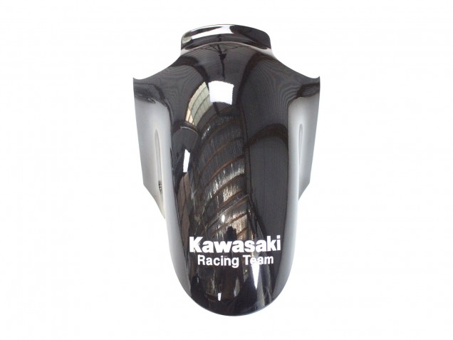 Beste Kawasaki ZX12R Motorrad Verkleidung 2000-2001 - Glanzendes Schwarz Weiss Elf Schnee