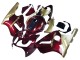 Beste Kawasaki ZX12R Motorrad Verkleidung 2000-2001 - Rot Gold