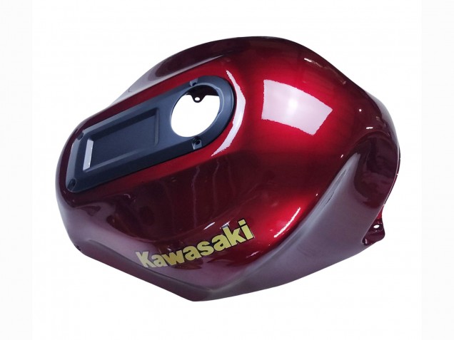 Beste Kawasaki ZX12R Motorrad Verkleidung 2000-2001 - Rot Gold