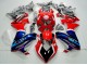 Beste Honda CBR650R Motorrad Verkleidung 2019-2020 - Rot Weiss Blau Glanzendes Schwarz HRC