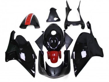 Beste Aprilia RS250 Motorrad Verkleidung 1999-2004 - Glanzendes Schwarz Rot