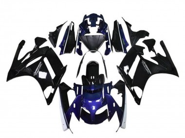 Beste Yamaha FJR1300 Motorrad Verkleidung 2013-2015 - Glanzendes Schwarz Blau