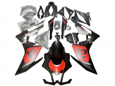 Beste Aprilia RSV4 1000 Motorrad Verkleidung 2016-2020 - Matt Schwarz Rot Weiss